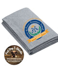 QUEEN OF PEACE 100 YEAR BLANKET BLANKET -GREY