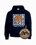 ACADEMY OF SAINT PAUL HOODIE-ASP-CAVALIER BASKETBALL NAVY