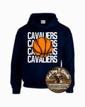 ACADEMY OF SAINT PAUL HOODIE-ASP-CAVALIER BASKETBALL