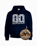 ACADEMY OF SAINT PAUL HOODIE-GO CAVS NAVY