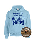 ACADEMY OF SAINT PAUL HOODIE-VOLLYBALL MOM