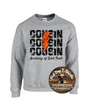 ACADEMY OF SAINT PAUL CREW SWEATSHIRT-BASKETBALL COUSIN