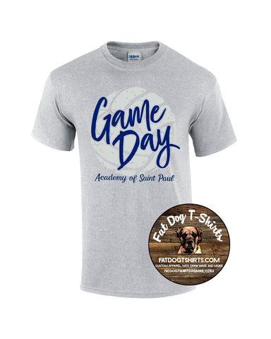 ACADEMY OF SAINT PAUL T-SHIRT -ASP VOLLEYBALL GAME DAY