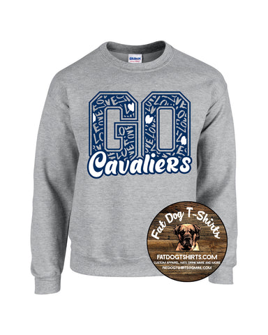 ACADEMY OF SAINT PAUL CREW SWEATSHIRT-GO CAVS