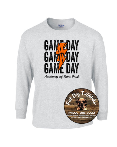 ACADEMY OF SAINT PAUL LONG SLEEVE T-SHIRT -BASKETBALL GAME DAY