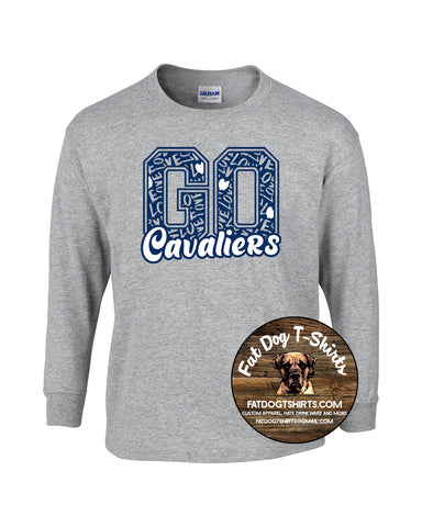 ACADEMY OF SAINT PAUL LONG SLEEVE T-SHIRT -GO CAVALIERS