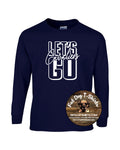 ACADEMY OF SAINT PAUL LONG SLEEVE T-SHIRT -LET'S GO NAVY