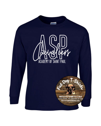 ACADEMY OF SAINT PAUL LONG SLEEVE T-SHIRT -ASP CAVS