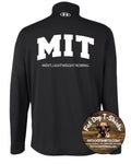 MIT-T150 SPIRIT WEAR QUARTER ZIP-GREY UNDER ARMOUR TECH