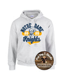 NDA KNIGHTS HOODIE-ASH 2025