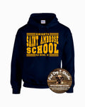 SAINT AMBROSE SCHOOL KNIGHTS NAVY HOODIE