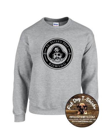 SPP CREW  -CREW NECK SWEATSHIRT-SPORT GREY