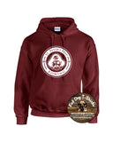 SPP CREW  HOODIE-MAROON