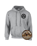 SPP CREW  HOODIE-SPORT GREY W/BLACK