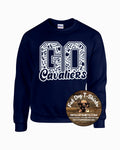 ACADEMY OF SAINT PAUL CREW SWEATSHIRT-ASP GO CAVS NAVY