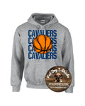 ACADEMY OF SAINT PAUL HOODIE-ASP-CAVALIER BASKETBALL