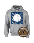 ACADEMY OF SAINT PAUL HOODIE-ASP-CAVALIER VOLLEYBALL