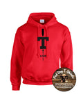 MIT-T150 SPIRIT WEAR HOODIE RED NEW