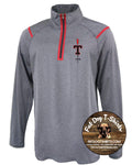 MIT-T150 SPIRIT WEAR QUARTER ZIP-GREY TECH