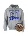 NDA  KNIGHTS HOODIE -GO KNIGHTS SPORT GREY