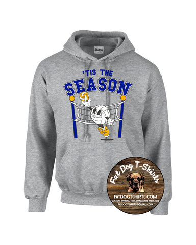 TIS THE SEASON-VOLLEYBALL HOODIE