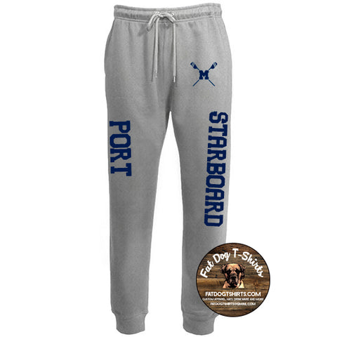 MONTCLAIR HIGH SCHOOL ROWING-COXSWAIN JOGGERS GREY UNISEX